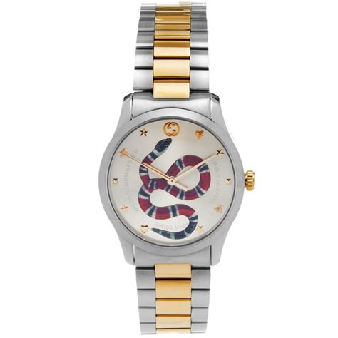 gucci women's timeless watch|Gucci rattlesnake watch.